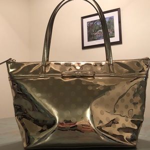 Kate Spade Tote - Gold